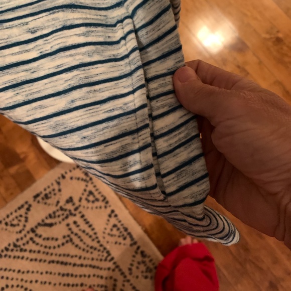 T by Talbots shawl collar pocketed jersey jacket. Worn about 4 x - Picture 3 of 4